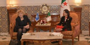 ماري لولور تثمن الأشواط التي قطعتها الجزائر في صون حقوق الإنسان
