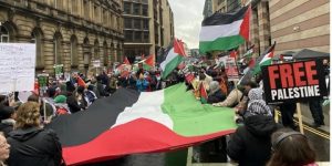 آلاف البريطانيين يتظاهرون في لندن لوقف إطلاق النار ورفع الحصار عن غزة