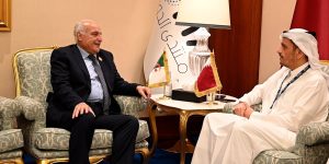 عطاف يجري محادثات مع الوزير الأول القطري ورئيس مجلس الوزراء الفلسطيني ونظيره الإردني