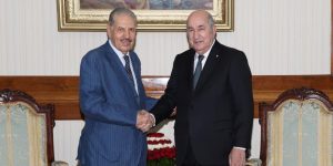 رئيس الجمهورية يستقبل رئيس مجلس الامة