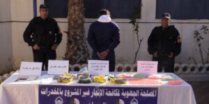 تلمسان: حجز أزيد من 4 كلغ من الكيف المعالج و6700 قرص مهلوس