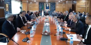 وزير الطاقة والمناجم يستقبل بعثة أعمال أمريكية