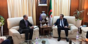 عرقاب يبحث مع مسؤول بالمفوضية الأوربية تعزيز التعاون الطاقوي