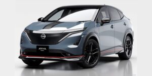 تأتي بتصميم وصوت فورمولا E.. نيسان تكشف عن آريا نيسمو بقوة 429 حصان