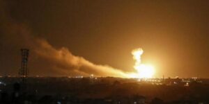 عدوان صهيوني  جديد على محيط العاصمة السورية دمشق