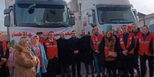 قافلة تضامنية جزائرية إلى غزة