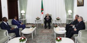 رئيس الجمهورية يستقبل وزير الشؤون الخارجية الكونغولي