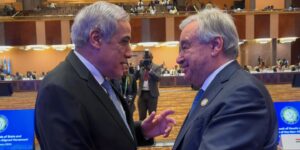 غوتيريش يحمّل الوزير الأول نقل تحياته للرئيس تبون