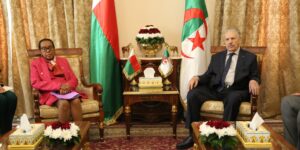 قوجيل يستقبل رئيسة الجمعية الوطنية لجمهورية مدغشقر