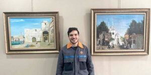 رواق “محمد تمام”.. جمال الجزائر يلهم المبدع الشاب سالم محمد أمين