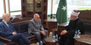 غلام الله يتحادث بسراييفو مع رئيس العلماء المفتي العام للبوسنة والهرسك