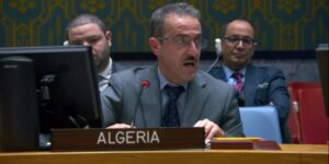 الجزائر تجدد دعوتها مجلس الأمن لوقف إطلاق النار بغزة