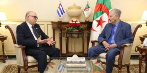 قوجيل يدعو إلى تكثيف الجهود لوقف حرب الإبادة التي يمارسها الاحتلال الصهيوني