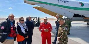 وصول مساعدات الجزائر الإنسانية لغزة إلى مطار العريش