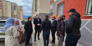 وكالة “عدل” تقف على مدى تقدم أشغال موقع 1800 مسكن ولاد بليل بالبويرة