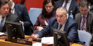 بن جامع يدعو المجتمع الدولي لإطلاق مسار سلام حقيقي بالشرق الأوسط