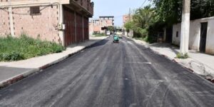 الشروع في تزفيت 11 ممر غير نافذ بسيدي موسى 