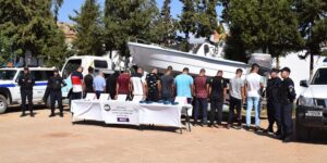 مستغانم: الإطاحة بشبكة لتنظيم الهجرة غير الشرعية وحجز عتاد وأغراض خاصة بالإبحار السري