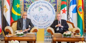 الرئيس تبون يتحادث مع نظيره الموريتاني