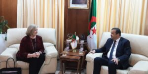 عرقاب يناقش فرص التعاون والاستثمار مع الشركة البريطانية “هاربور إنرجي”