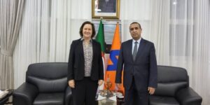 عجال يبرز اهتمام سونلغاز بتعزيز التعاون مع الوكالة الفرنسية لتطوير الهيدروجين