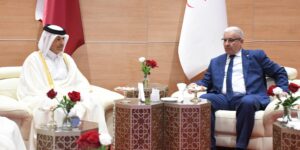 بوغالي يجري محادثات مع نظيره القطري