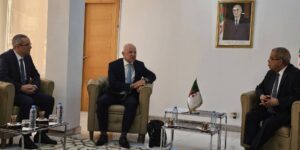 عون يبحث تقدم أشغال مشروع “فيات” في الجزائر مع مسؤولين من مجموعة “ستيلانتيس”