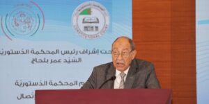 رئيس المحكمة الدستورية يشيد بالعناية التي يوليها رئيس الجمهورية لقطاع الإعلام 