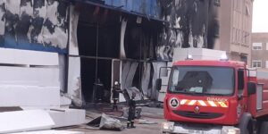 حريق بمصنع بلاستيك وبوليستر في المدية