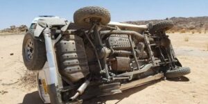 وفاة شخصين وإصابة 05 آخرين في حادث مرور بتمنراست