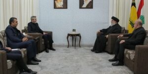 نصر الله يلتقي وزير خارجية إيران الجديد