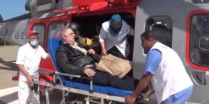 إنقاذ وإجلاء بحار من أذربيجان تعرض لصعوبات صحية في عرض البحر