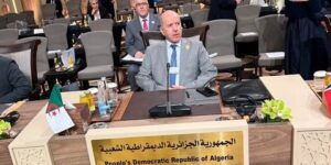 سايحي يشارك في مؤتمر رفيع المستوى بالأردن حول الاستجابة الإنسانية الطارئة في غزة