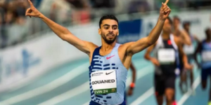 العداء محمد علي قواند يفوز بنهائي سباق 800 متر
