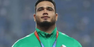 أسامة خنوسي يحطم رقمه القياسي الوطني