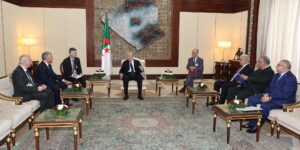 رئيس الجمهورية يستقبل رئيس مجلس الدوما لفدرالية روسيا