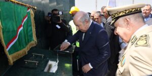 رئيس الجمهورية يضع حجر الأساس لإنجاز مستشفى تيزي وزو الجديد