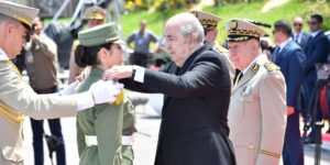 الرئيس تبون يشرف على مراسم حفل تخرج الدفعات لسنة 2023-2024 بالأكاديمية العسكرية لشرشال