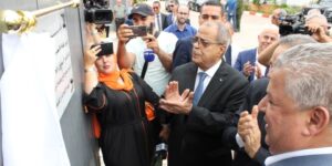 عون يدشن وحدة “صناعة-تك” التابعة للشركة القابضة مدار المتخصصة في إنتاج النسيج غير المنسوج