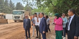 التعجيل بإتمام المشاريع المنجزة بحديقة الحيوانات و التسلية بحيدرة