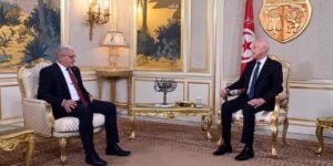 رئيس المجلس الشعبي الوطني يستقبل من طرف الرئيس التونسي