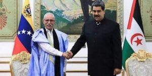 الرئيس الصحراوي إبراهيم غالي يهنئ نظيره نيكولاس مادورو