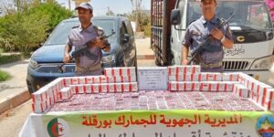 حجز 11522 كبسولة من المؤثرات العقلية بالوادي