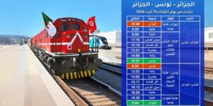 التوقيت والأسعار.. كل التفاصيل عن القطار الدولي الجزائر – تونس