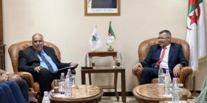 ركاش يستقبل رئيس المنظمة الوطنية للتنمية الاقتصادية