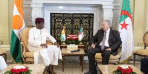 قوجيل يستقبل الوزير الأول لجمهورية النيجر