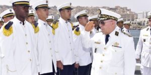 تفتيش المفرزة البحرية بعد قيامها بالحملة التدريبية