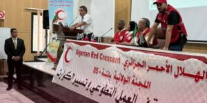 حملاوي تشرف على انطلاق ورشات الدورة التكوينية للعمل التطوعي وتسيير الكوارث