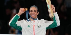 البطلة الأولمبية الجزائرية إيمان خليف تؤكد: “رئيس الجمهورية هو المساهم الأول في هذا التتويج”