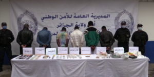 تفكيك شبكة إجرامية منظمة مختصة في الاتجار غير المشروع بالمخدرات بزرالدة